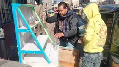 رفع 260 حالة إشغال طريق مخالف بـ3 مراكز بالبحيرة (صور)