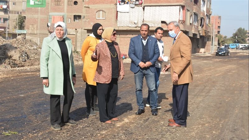 محافظ القليوبية خلال