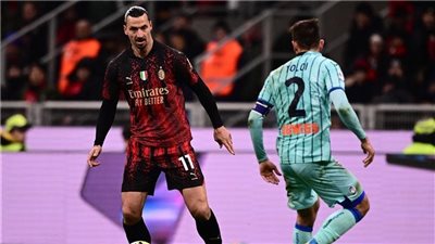 الكشف عن مستقبل إبراهيموفيتش مع ميلان الإيطالي 