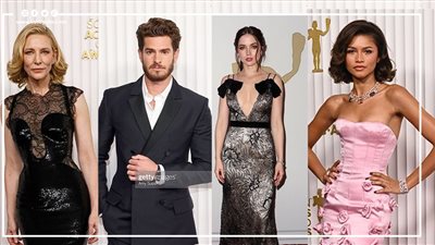 SAG Awards، نجوم الفن يتألقون علي السجادة الحمراء للحفل العالمي