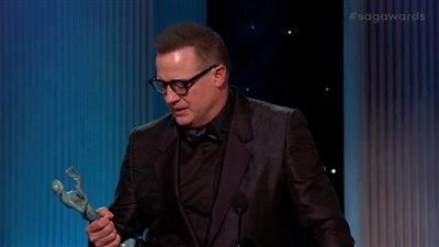  SAG Awards، برندان فريزر يفوز بجائزة أفضل ممثل (فيديو وصور)