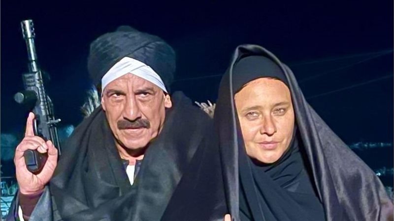 نيللي كريم ومحمد