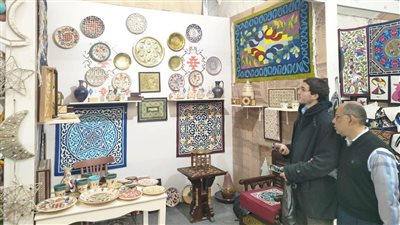 إقبال كبير على أجنحة وزارة الثقافة في معرض ديارنا (صور) 