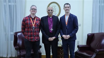 رئيس الكنيسة الأسقفية يستضيف هيئة 