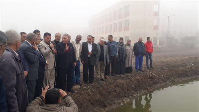 افتتاح أول مزرعة سمكية بالدقهلية بمدرسة المنزلة الثانوية الزراعية (صور) 