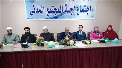 لجنة من المجتمع المدني تجتمع لبحث تحديات قطاع مياه الفيوم