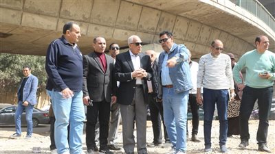 محافظ الجيزة يتفقد المريوطية من شارع الهرم وحتى منشأة البكارى (صور)