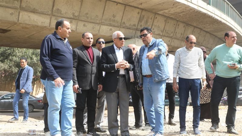 محافظ الجيزة في جولة