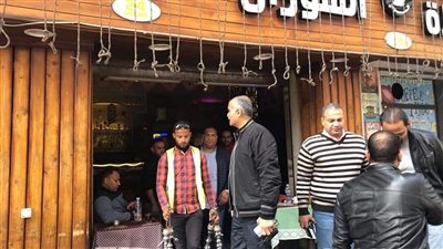 تشميع كافيهات ومقاهي شهيرة في الدقي (صور)