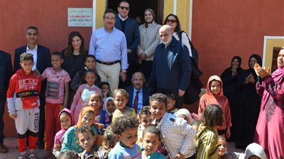 بنك التعمير والإسكان يساهم في إعادة إعمار قرية خور عواضة بأسوان