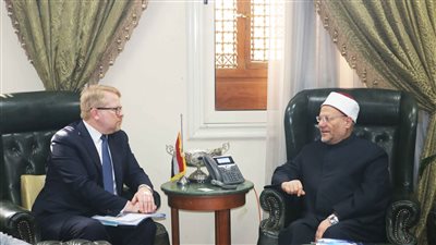 مفتي الجمهورية يستقبل وفدًا رفيع المستوى من بعثة الاتحاد الأوروبي لبحث سبل تعزيز التعاون 