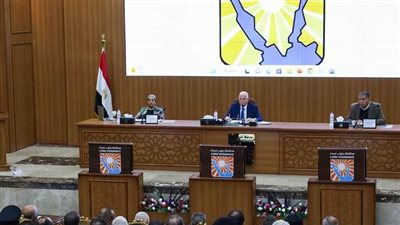 محافظ جنوب سيناء يترأس اجتماع المتابعة الدوري 