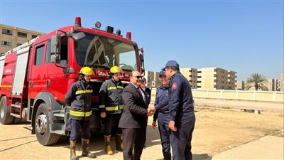 الشبكة الوطنية للطوارئ تنفذ سيناريوهات إخلاء بمدارس الإسماعيلية 