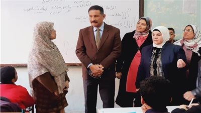 مدير تعليم الجيزة يواصل اليوم جولاته التعليمية بمدارس الدقي