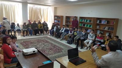 مديرية الشباب بالبحيرة تشارك بمهرجان اللغة العربية في بورسعيد (صور)