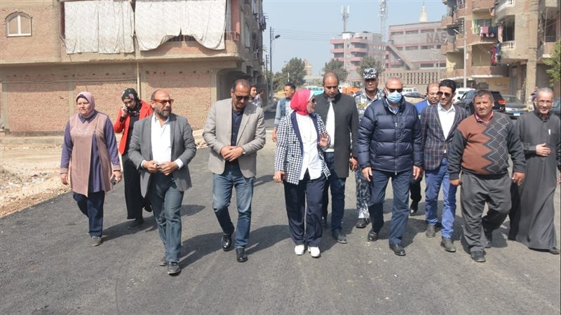 محافظ القليوبية خلال