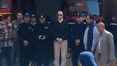 رئيس مدينة أبو النمرس يفتتح وحدة مطافي (صور)