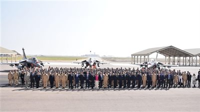 القوات الجوية تحتفل بتنفيذ 10 آلاف ساعة طيران لطائرات رافال 