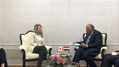 وزيرة خارجية كندا تشيد بموقف مصر من الأزمة الليبية