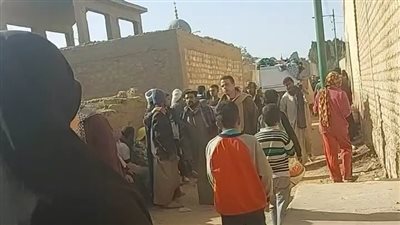 تشييع جثامين ضحايا البئر في منفلوط بأسيوط