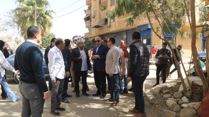 محافظ الجيزة في جولة