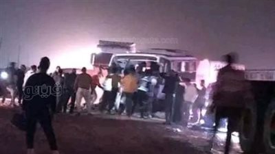 صحة الشرقية تكشف الحالة الصحية لمصابي تصادم أتوبيس بسيارة نقل ثقيل وملاكي (صور)