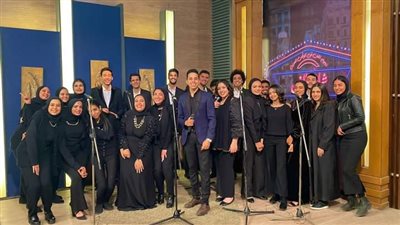 إشادة واسعة بكورال أون في جامعة عين شمس