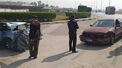 إصابة شخصين في حادث تصادم بالإسماعيلية 