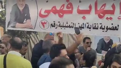 انتخابات نقابة المهن التمثيلية، أجواء احتفالية ورقص أمام اللجان (فيديو)