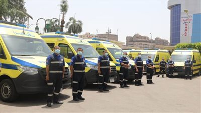 الصحة تدفع بـ 2229 سيارة إسعاف في احتفالات عيد الأضحى 