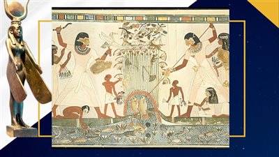 متحف مطار القاهرة يوضح الطرق البدائية لصيد الأسماك عند المصري القديم