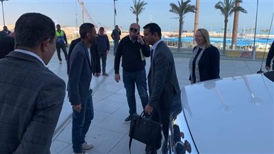 وفد من السفارة الأمريكية بالقاهرة يزور العلمين الجديدة 