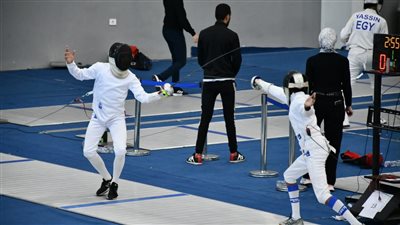 وزير الرياضة يشهد منافسات بطولة الجمهورية للسلاح بالعاصمة الإدارية