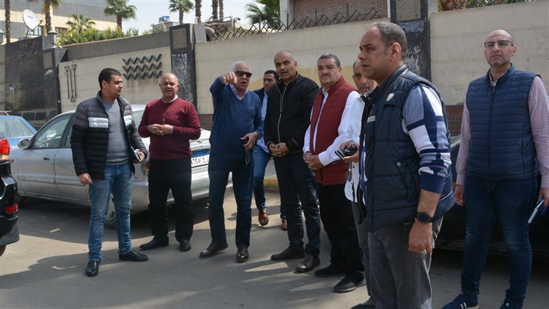 محافظ الجيزة في جولة