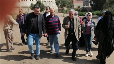 وكيل الوزارة يتفقد وحدة ميت غريطة بالسنبلاوين 