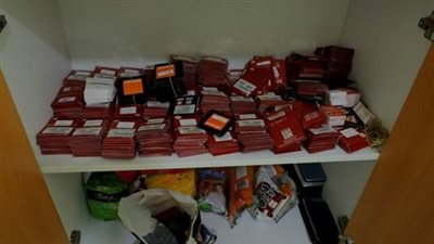 هوج بول، 3367 خط هاتف وسيارات وأموال أبرز أحراز عصابة هوج بول (صور)