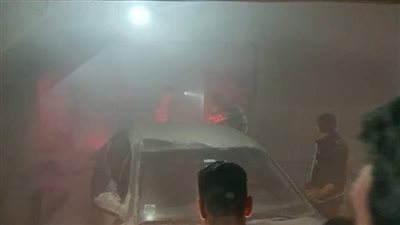 نيابة المنتزه بالإسكندرية تواصل التحقيقات بحريق أحد جراجات السيارات 