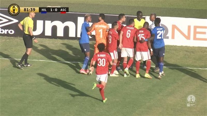 أحداث مباراة الأهلي