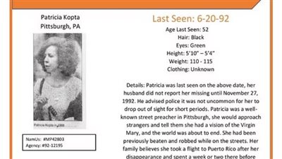 العثور على أمريكية مفقودة منذ 30 عامًا