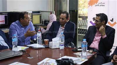 جمال عبد الرحيم: المرحلة المقبلة فاصلة في الحفاظ على نقابة الصحفيين (صور) 