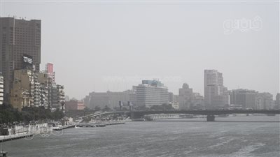 عاصفة ترابية تضرب سماء القاهرة الكبرى (صور)