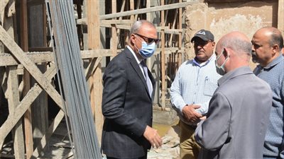 محافظ القليوبية يتفقد إنشاءات الإدارة الزراعية وموقف السيارات الجديد بكفر شكر 