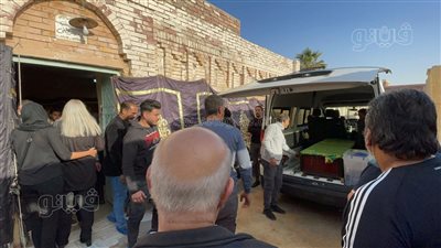 وصول جثمان شريفة فاضل إلى مقابر الإمام الشافعي (فيديو وصور)