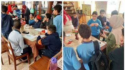 حملة اقرأ فكر لمستقبل أفضل تجوب مدارس البحيرة (صور)