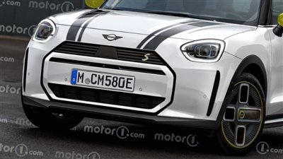 صور تجسسية لسيارة ميني كونتري في تصميمها الجديد 