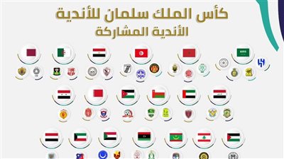 على رأسها الزمالك وطلائع الجيش، أسماء الأندية المشاركة في كأس الملك سلمان 