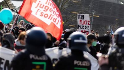 مظاهرات في ألمانيا للمطالبة برحيل الحكومة ووقف دعم أوكرانيا