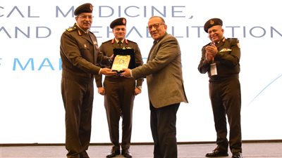 القوات المسلحة تنظم المؤتمر السنوي الأول لتخصص الطب الطبيعي 