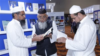مجلس حكماء المسلمين يختتم مشاركته بمعرض نيودلهي الدولي للكتاب ٢٠٢٣ في الهند 