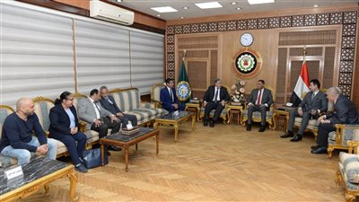 محافظ الدقهلية يناقش إنشاء مركز تدريب إقليمي على أنشطة الإدارة المتكاملة للمخلفات الصلبة